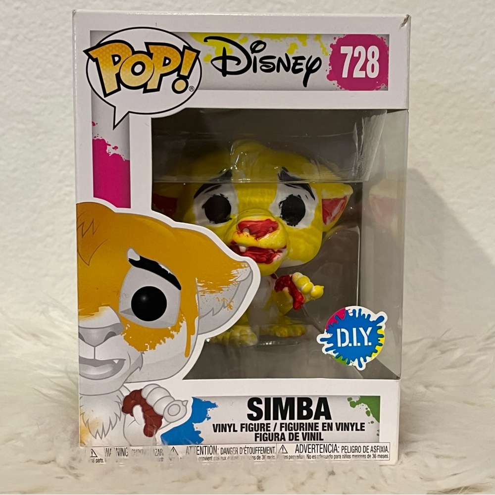 Funko Pop! Disney The Lion King Simba DIY Vinyl Figure 728